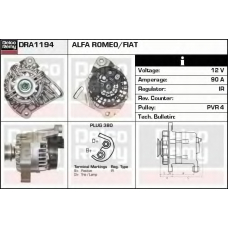 DRA1194 DELCO REMY Генератор