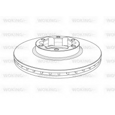 NSA1150.20 WOKING Тормозной диск