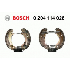 0 204 114 028 BOSCH Комплект тормозных колодок