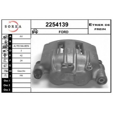 2254139 EAI Тормозной суппорт