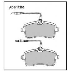 ADB11250 Allied Nippon Тормозные колодки