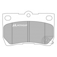 LVXL1361 MOTAQUIP Комплект тормозных колодок, дисковый тормоз