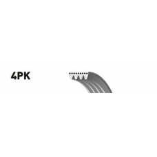 4PK635 GATES Поликлиновой ремень