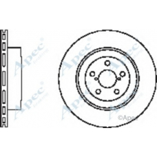DSK2372 APEC Тормозной диск