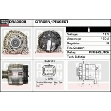 DRA0608 DELCO REMY Генератор