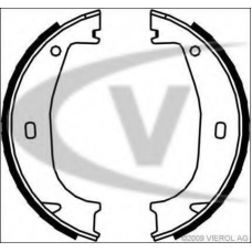 V20-0078 VEMO/VAICO Комплект тормозных колодок, стояночная тормозная с