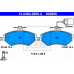 13.0460-2806.2 ATE Комплект тормозных колодок, дисковый тормоз