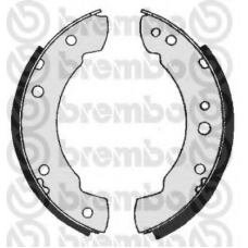 S 23 566 BREMBO Комплект тормозных колодок