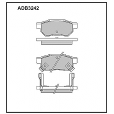 ADB3242 Allied Nippon Тормозные колодки