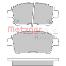 1170322 METZGER Комплект тормозных колодок, дисковый тормоз