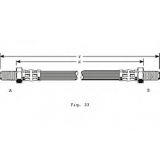 PHC121 TRW Тормозной шланг