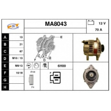 MA8043 SNRA Генератор