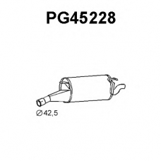 PG45228 VENEPORTE Глушитель выхлопных газов конечный