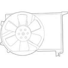069422212010 MAGNETI MARELLI Вентилятор, охлаждение двигателя