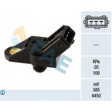15012 FAE Датчик, давление во впускном газопроводе