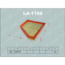 LA-1108 LYNX Фильтр воздушный