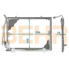 7401018 BEHR Condenser