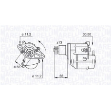 063280053010 MAGNETI MARELLI Стартер