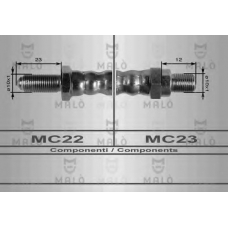 8284 Malo Тормозной шланг