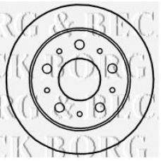 BBD4668 BORG & BECK Тормозной диск