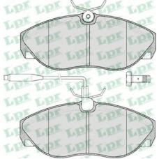 05P493 LPR Комплект тормозных колодок, дисковый тормоз