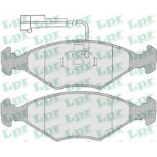 05P1204 LPR Комплект тормозных колодок, дисковый тормоз