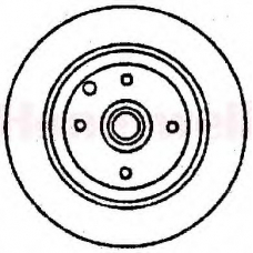 561694B BENDIX Тормозной диск