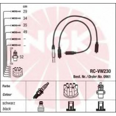 0961 NGK Комплект проводов зажигания