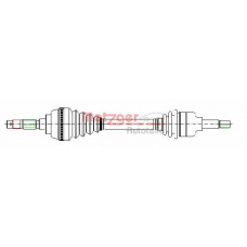 655-060 METZGER Приводной вал