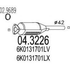 04.3226 MTS Катализатор