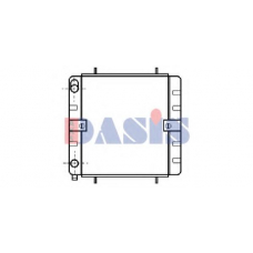 240340N AKS DASIS Радиатор, охлаждение двигателя