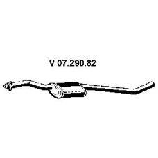 07.290.82 EBERSPACHER Предглушитель выхлопных газов