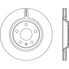 BDR2271.20 OPEN PARTS Тормозной диск