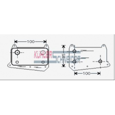 0360301 KUHLER SCHNEIDER Масляный радиатор, двигательное масло