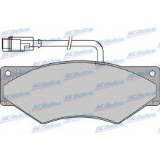 AC058880D AC Delco Комплект тормозных колодок, дисковый тормоз