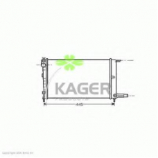 31-1782 KAGER Радиатор, охлаждение двигателя