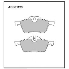 ADB01123 Allied Nippon Тормозные колодки