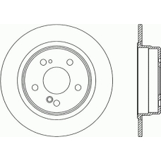 BDR1307.10 OPEN PARTS Тормозной диск