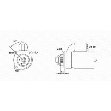 943252071010 MAGNETI MARELLI Стартер