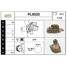 PL9525 SNRA Стартер