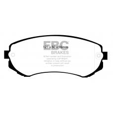 DP1279 EBC Brakes Колодки тормозные