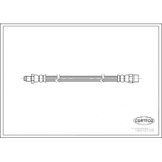 19018109 CORTECO Тормозной шланг