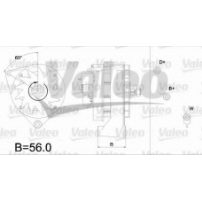 436265 VALEO Генератор