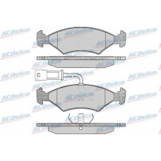 AC058242D AC Delco Комплект тормозных колодок, дисковый тормоз