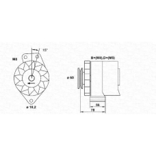 943356674010 MAGNETI MARELLI Генератор