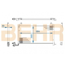 7402012 BEHR Condenser