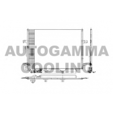 103275 AUTOGAMMA Конденсатор, кондиционер