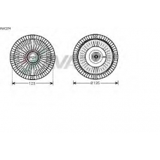 VWC274 AVA Сцепление, вентилятор радиатора