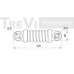 TA1259 TREVI AUTOMOTIVE Амортизатор, поликлиновой ремень