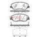 1226.02 METZGER Комплект тормозных колодок, дисковый тормоз